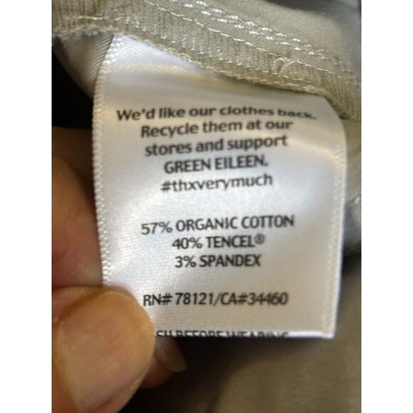 Eileen Fisher Silver Cuff Capri, 1X, NWT, casual, normcore, simple, everyday - Picture 6 of 7